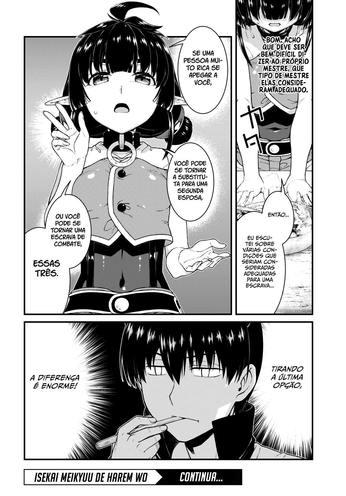Isekai Meikyuu de Harem Wo Capítulo 1