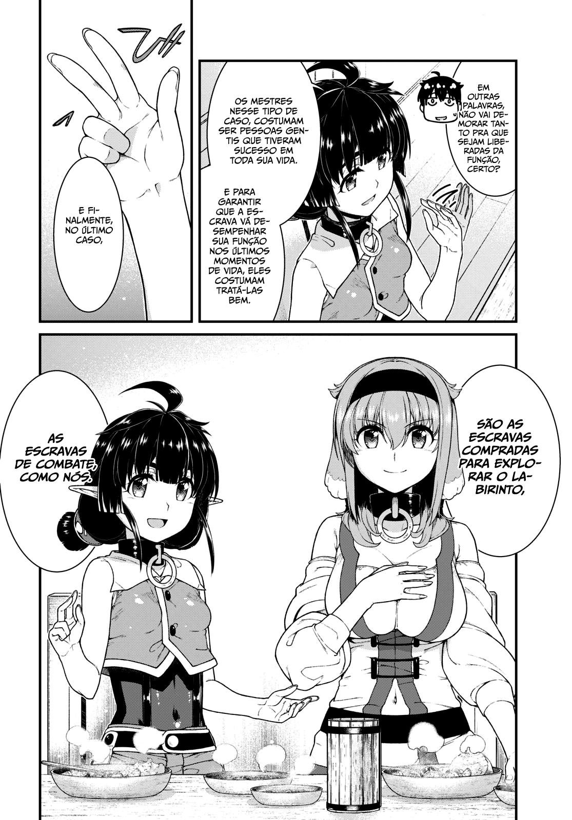 Isekai Meikyuu de Harem Wo Capítulo 1