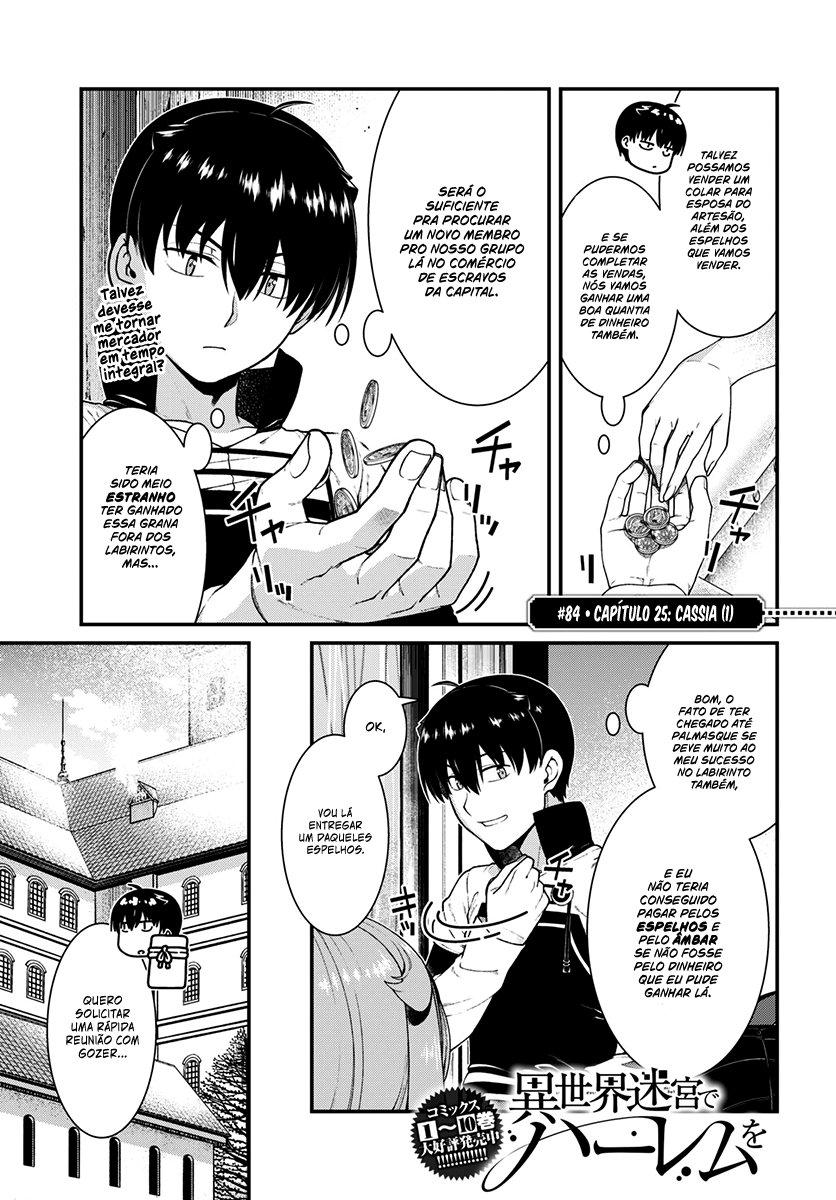 Isekai Meikyuu de Harem Wo Capítulo 1