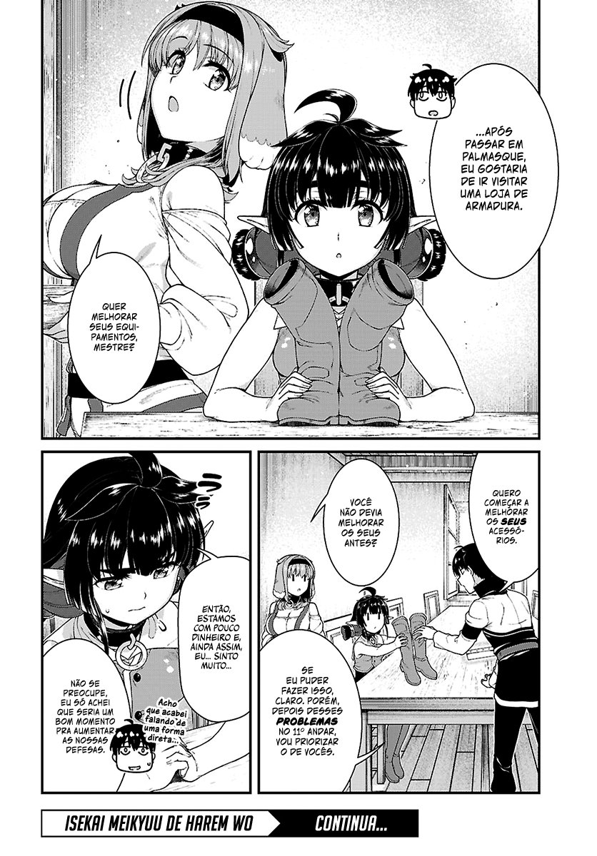 Isekai Meikyuu de Harem Wo Capítulo 1