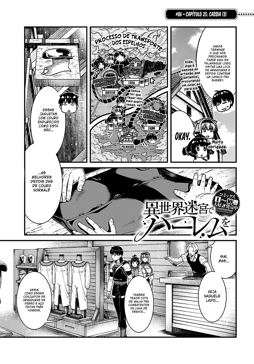 Isekai Meikyuu de Harem Wo Capítulo 1