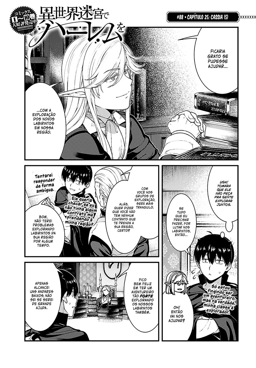 Isekai Meikyuu de Harem Wo Capítulo 1