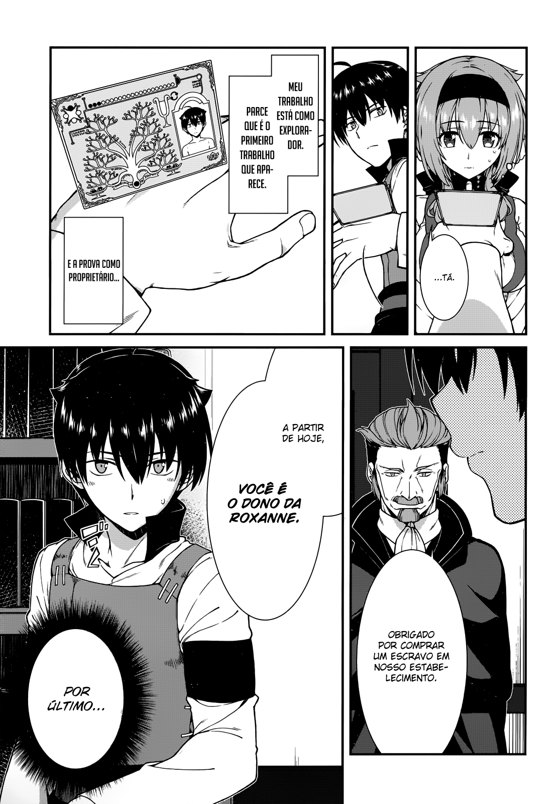 Isekai Meikyuu de Harem Wo Capítulo 1