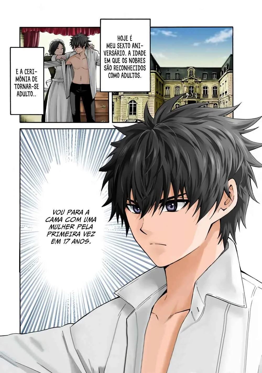 Isekai Saikou no Kizoku, Harem wo Fuyasu Hodo Tsuyoku Naru Capítulo 1