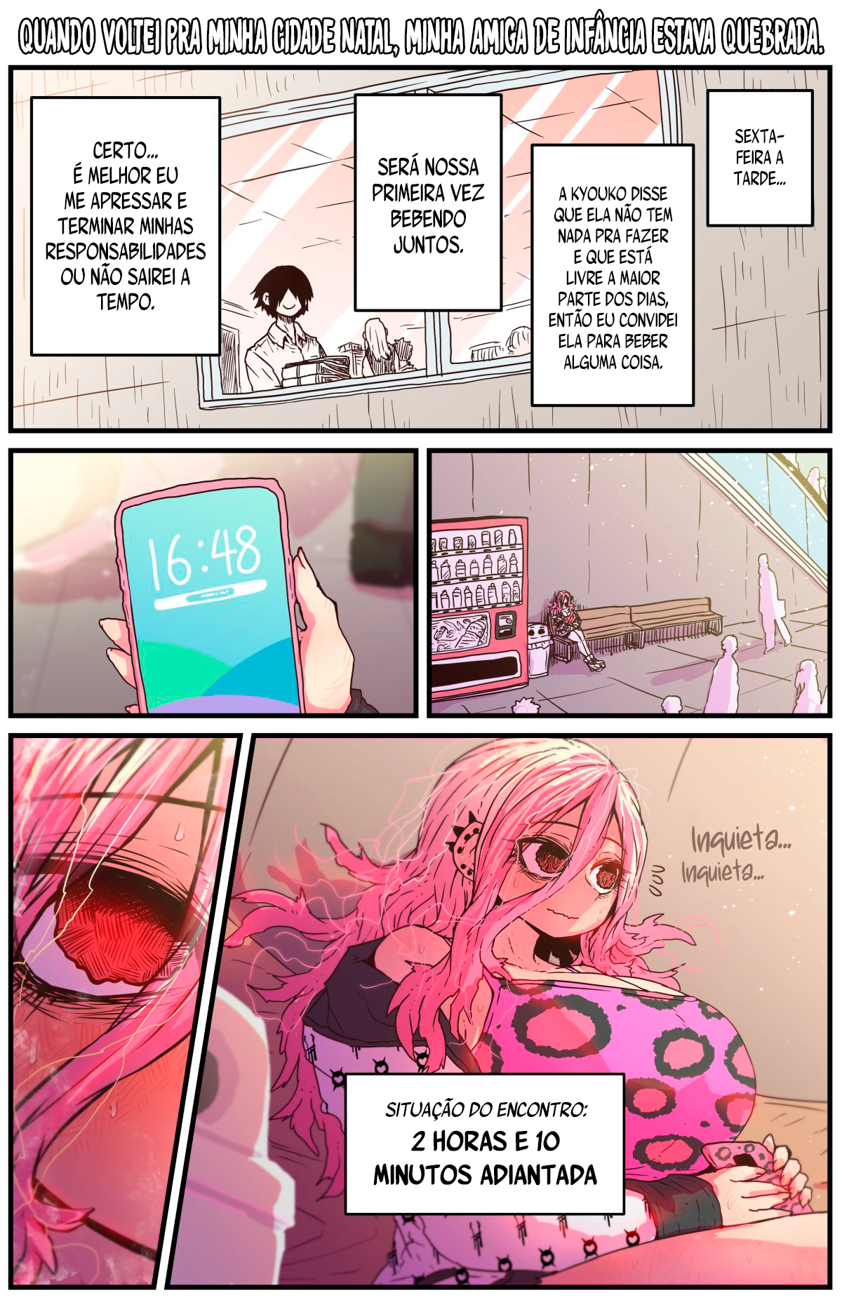 Jimoto ni Kaettekitara Osananajimi ga Kowareteta Capítulo 1