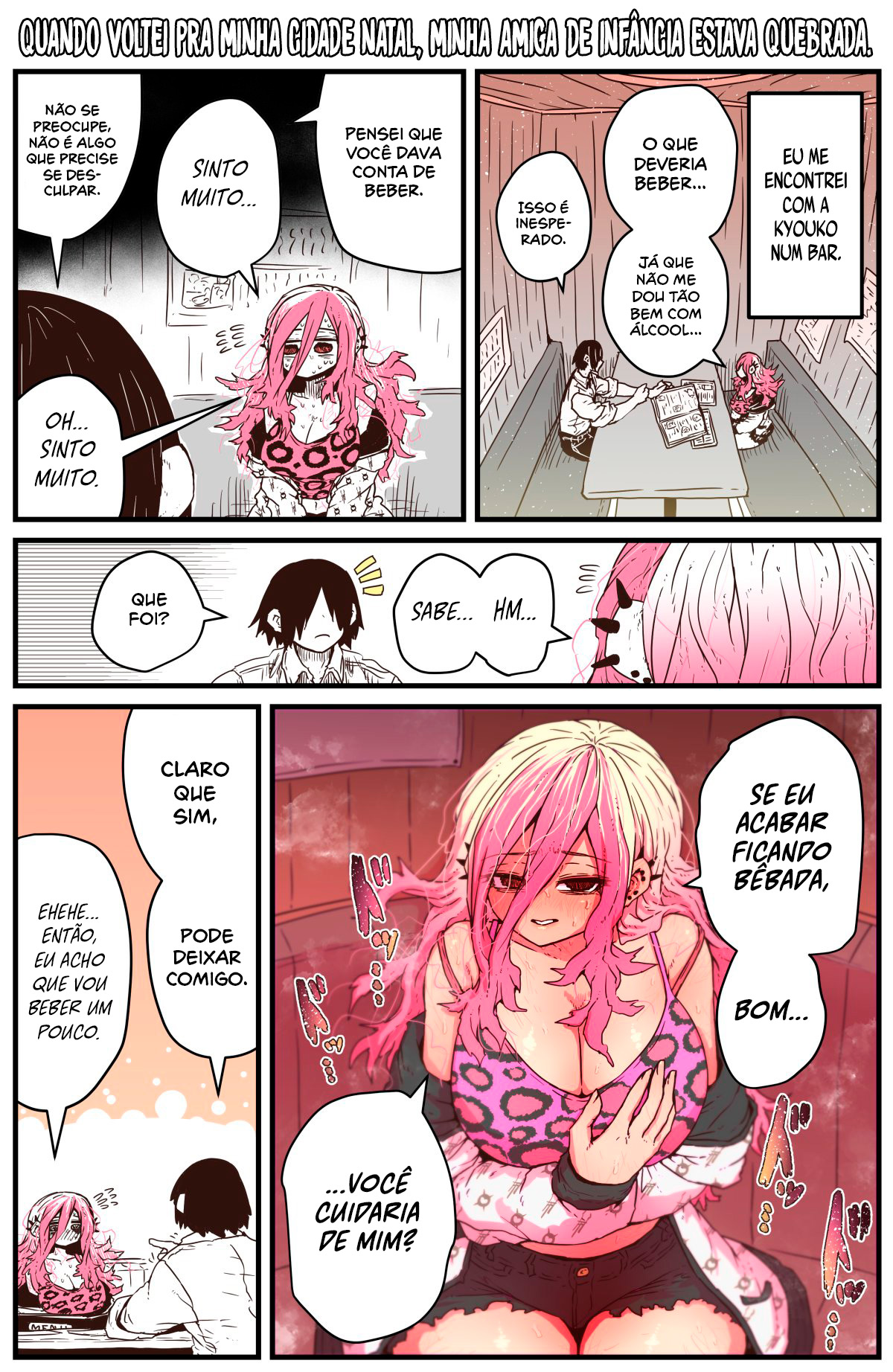 Jimoto ni Kaettekitara Osananajimi ga Kowareteta Capítulo 1