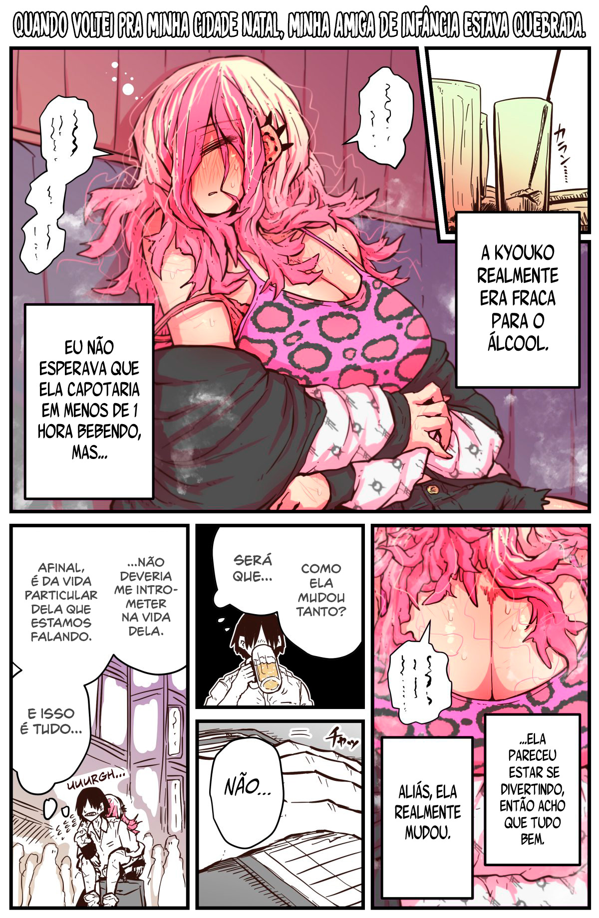 Jimoto ni Kaettekitara Osananajimi ga Kowareteta Capítulo 1