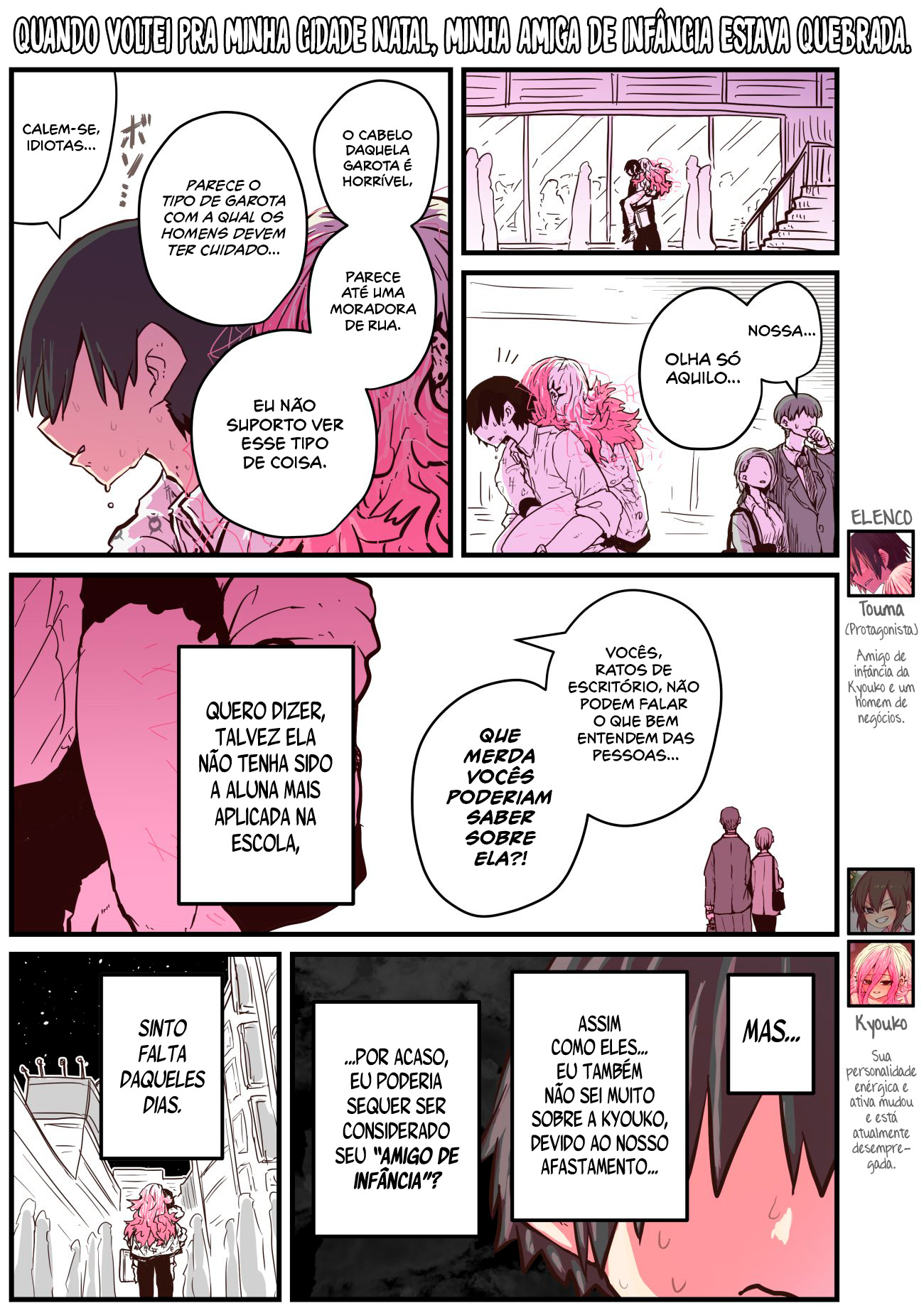 Jimoto ni Kaettekitara Osananajimi ga Kowareteta Capítulo 1