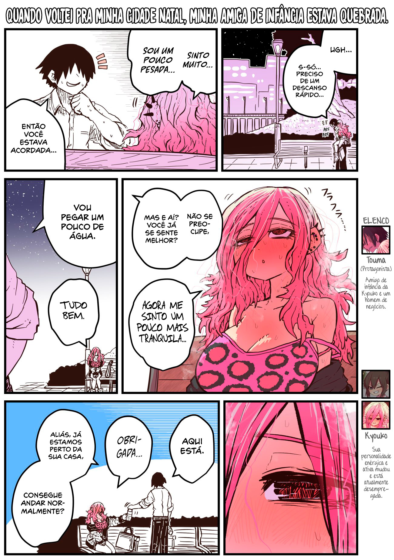 Jimoto ni Kaettekitara Osananajimi ga Kowareteta Capítulo 1