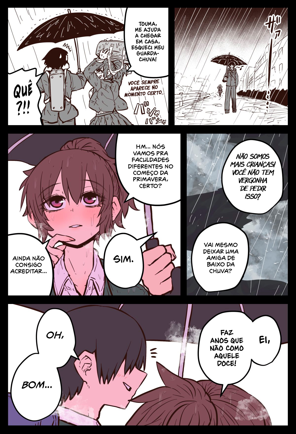 Jimoto ni Kaettekitara Osananajimi ga Kowareteta Capítulo 1
