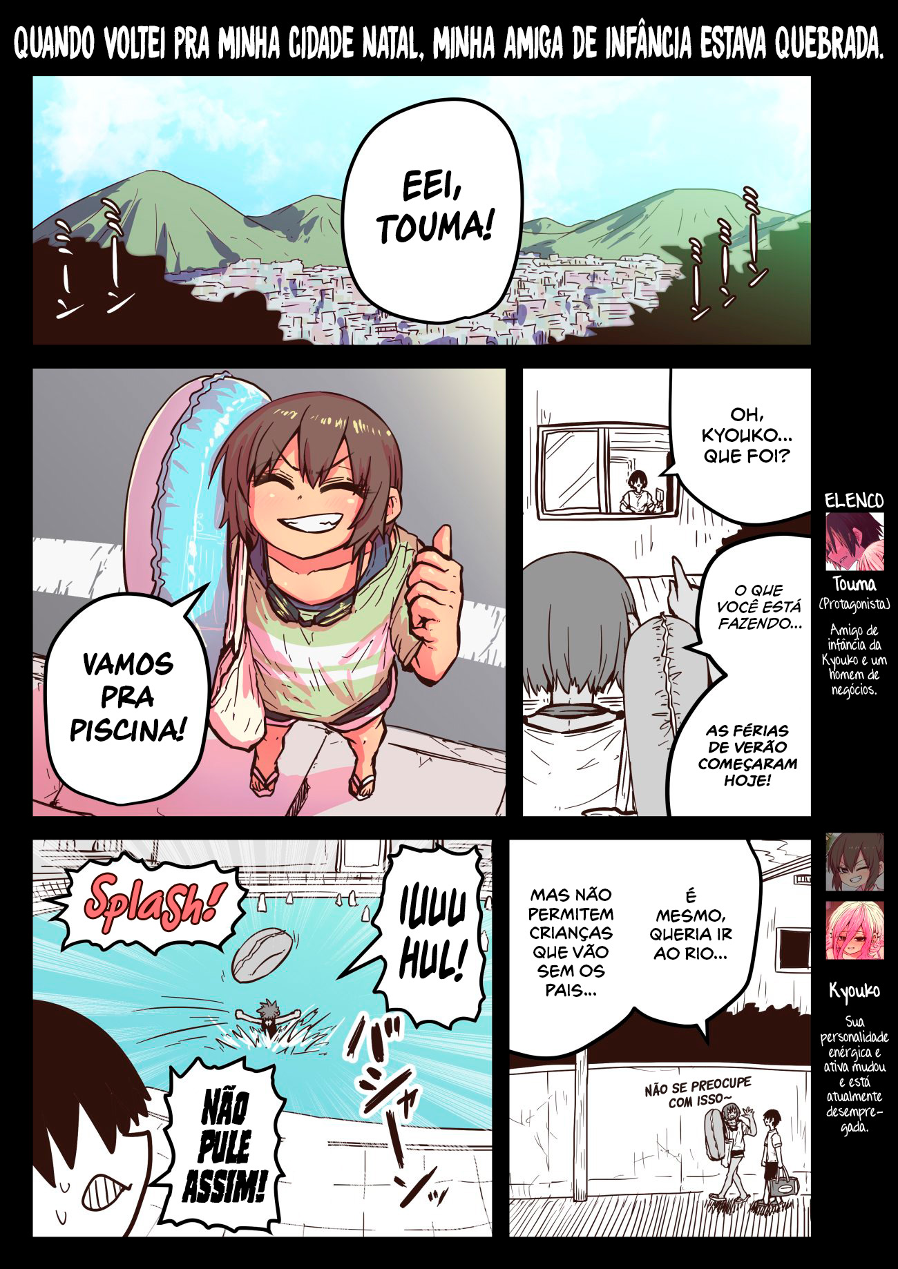 Jimoto ni Kaettekitara Osananajimi ga Kowareteta Capítulo 1