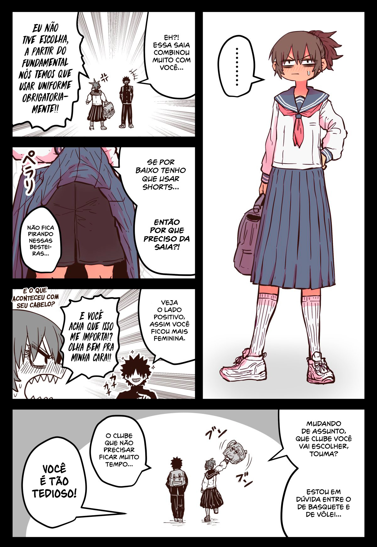 Jimoto ni Kaettekitara Osananajimi ga Kowareteta Capítulo 1