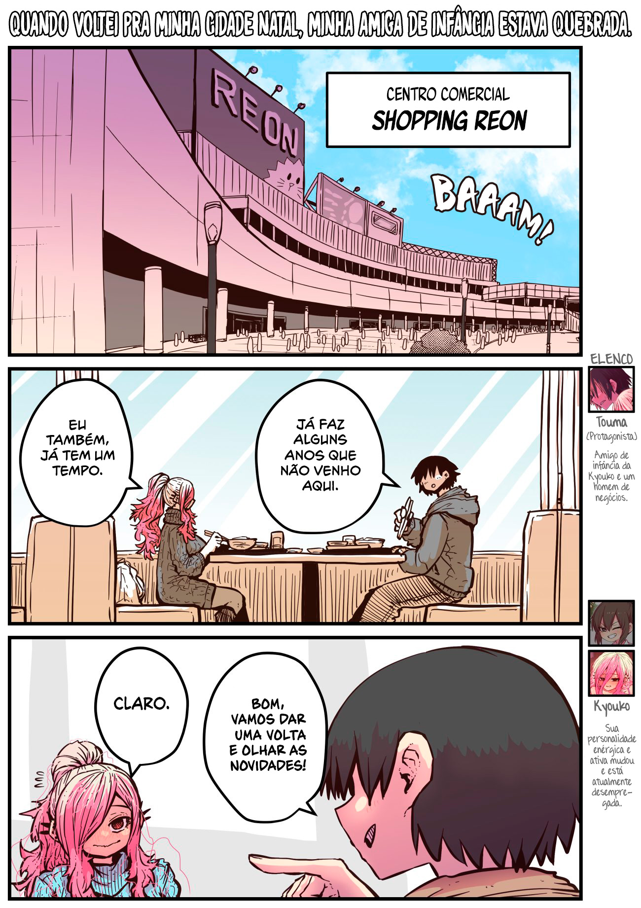 Jimoto ni Kaettekitara Osananajimi ga Kowareteta Capítulo 1