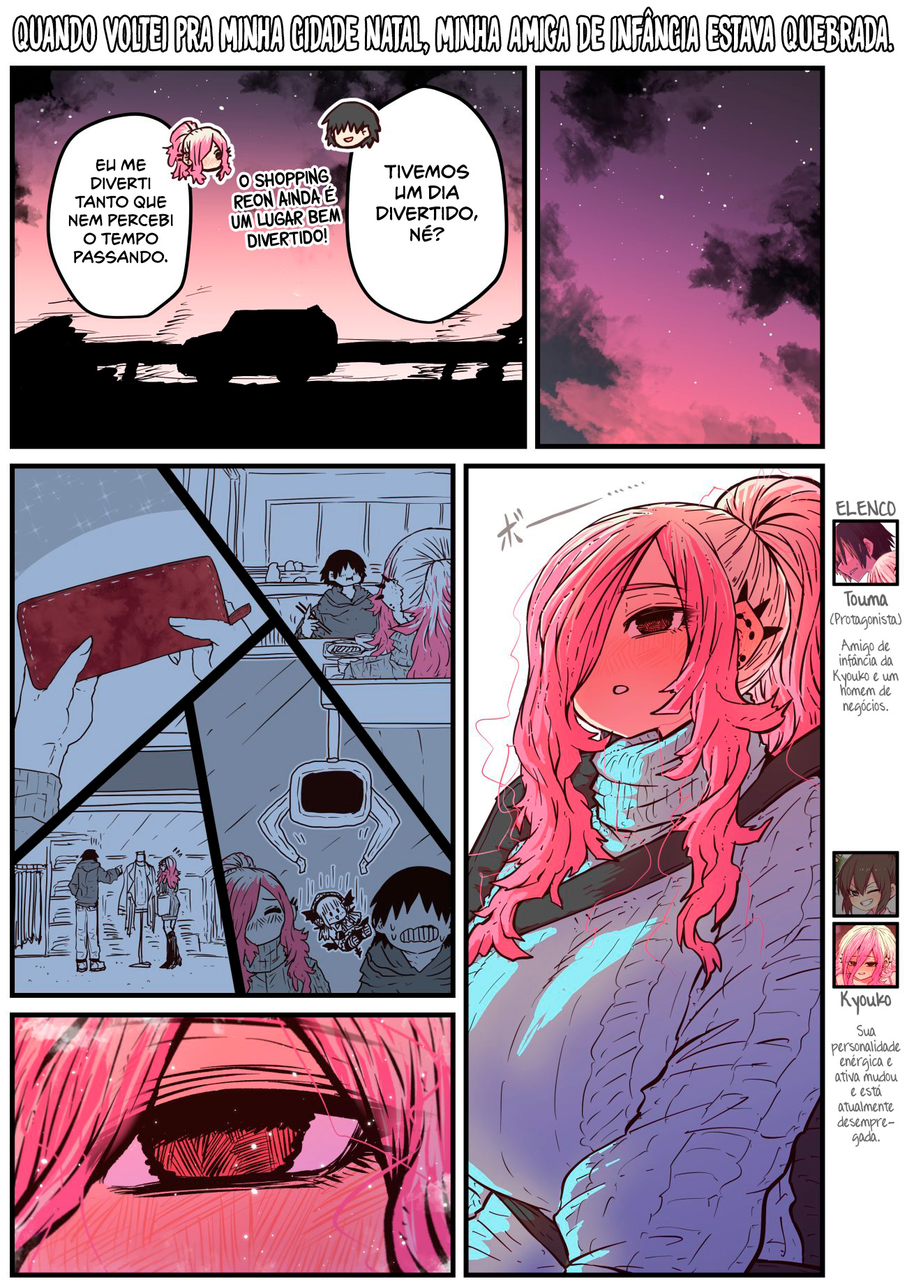 Jimoto ni Kaettekitara Osananajimi ga Kowareteta Capítulo 1