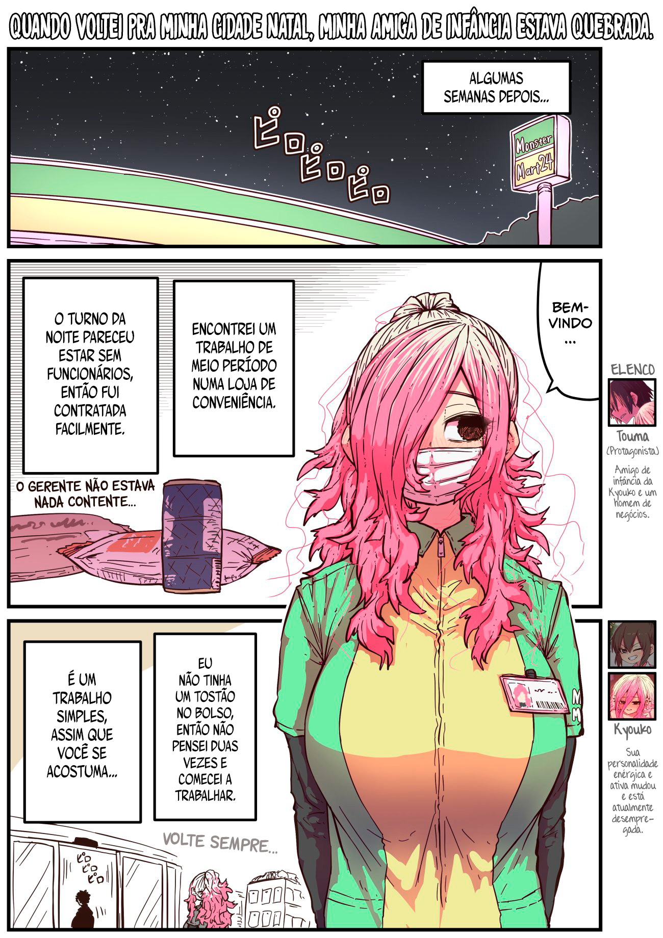 Jimoto ni Kaettekitara Osananajimi ga Kowareteta Capítulo 1