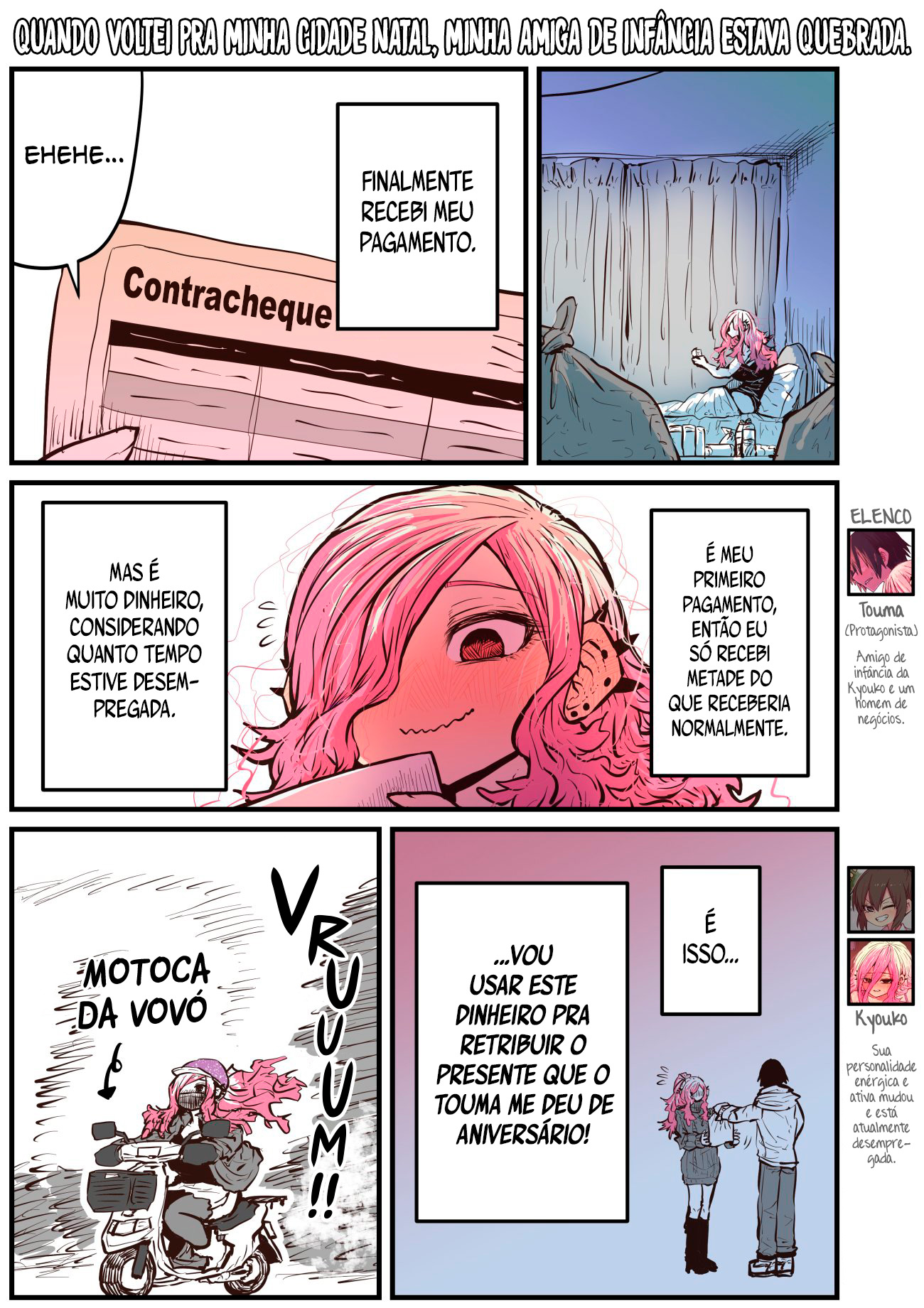 Jimoto ni Kaettekitara Osananajimi ga Kowareteta Capítulo 1