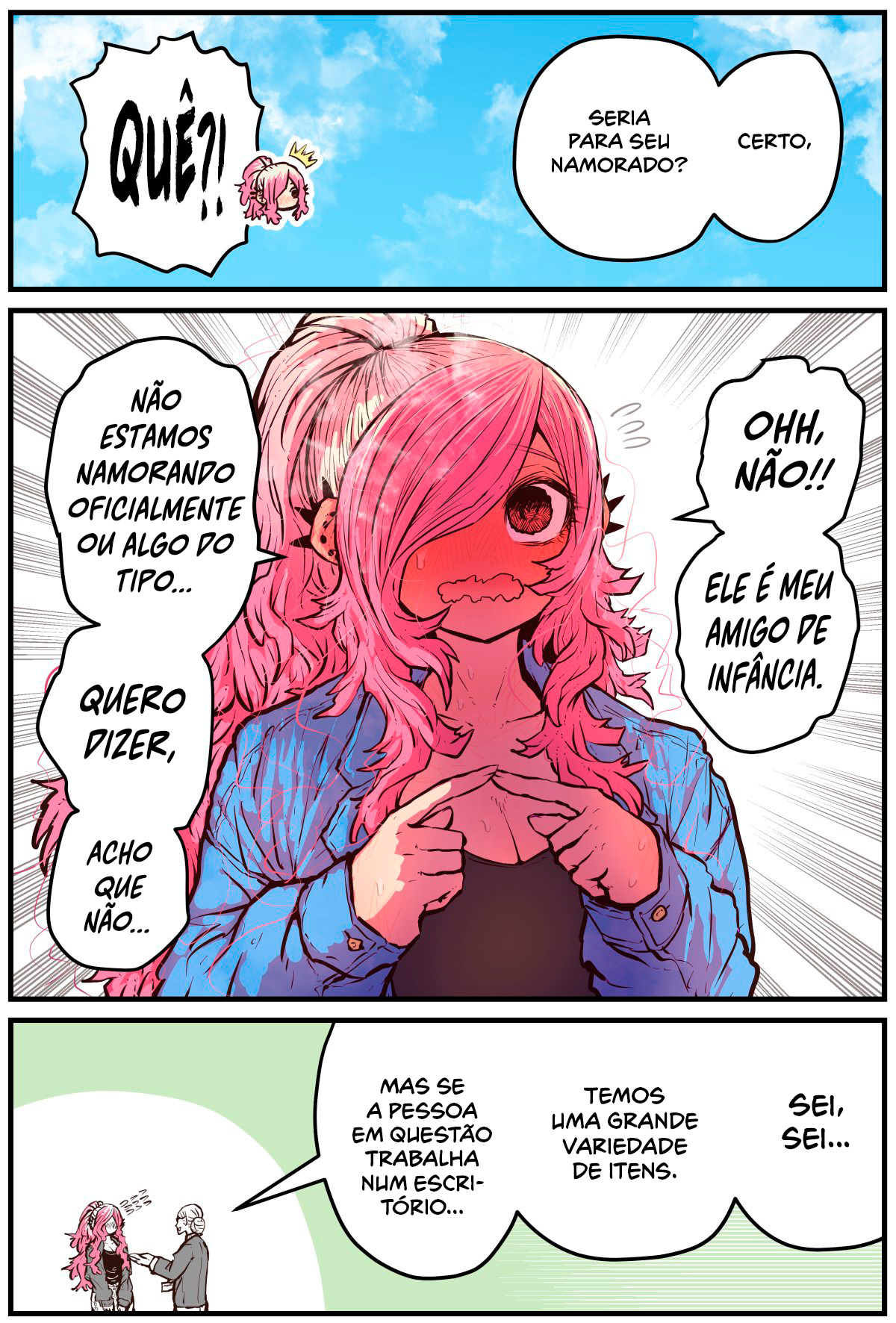 Jimoto ni Kaettekitara Osananajimi ga Kowareteta Capítulo 1