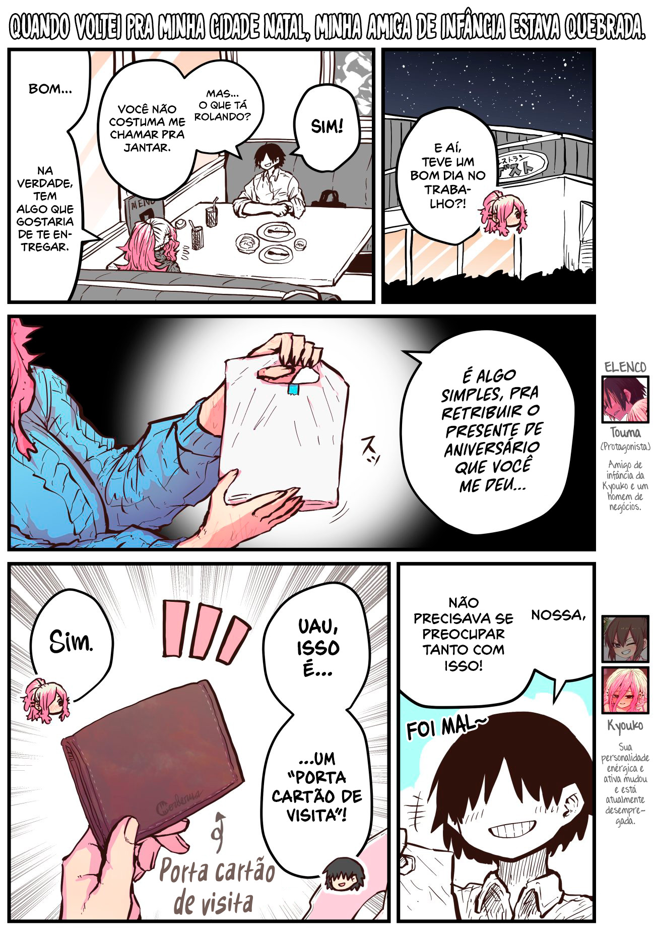 Jimoto ni Kaettekitara Osananajimi ga Kowareteta Capítulo 1