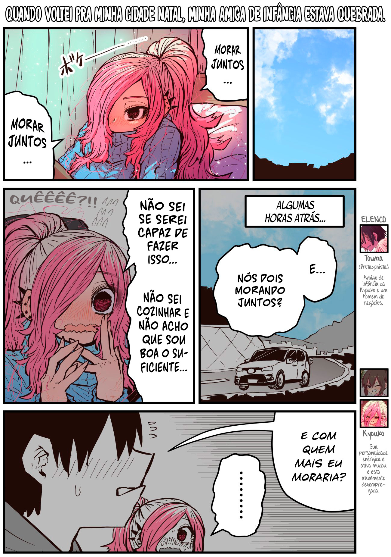Jimoto ni Kaettekitara Osananajimi ga Kowareteta Capítulo 1