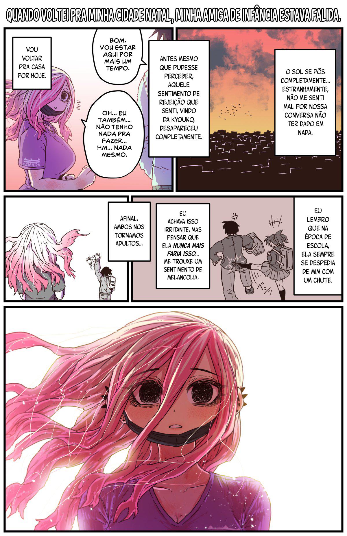 Jimoto ni Kaettekitara Osananajimi ga Kowareteta Capítulo 1