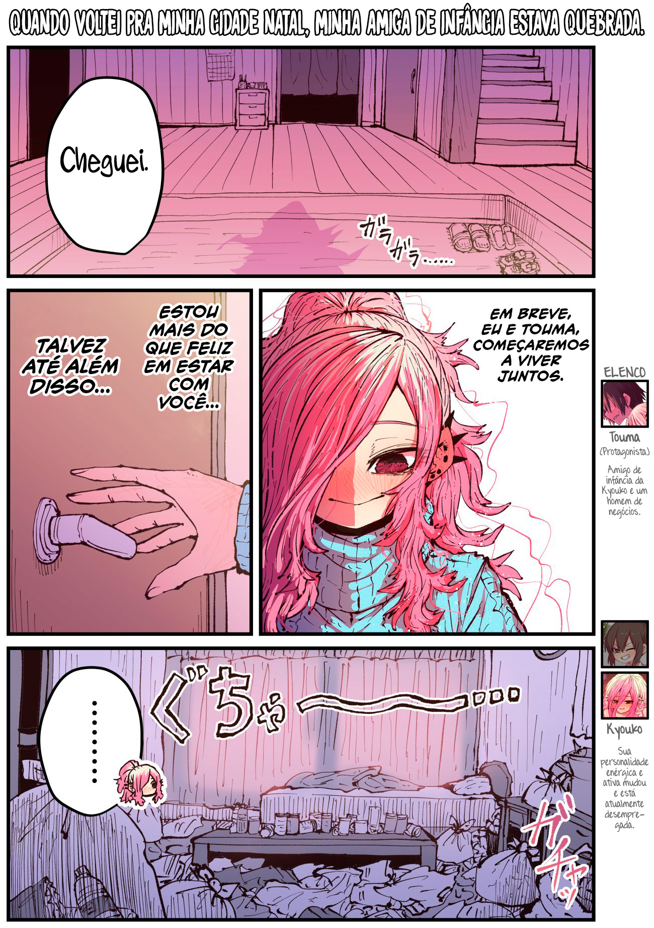 Jimoto ni Kaettekitara Osananajimi ga Kowareteta Capítulo 1