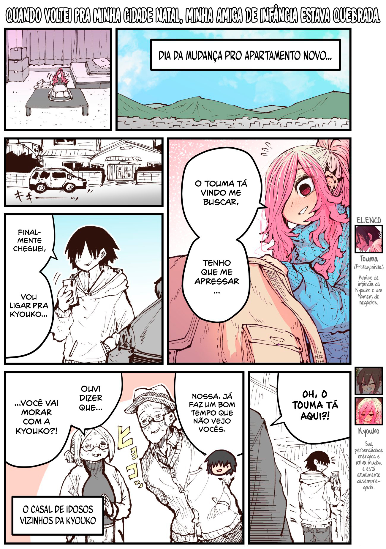 Jimoto ni Kaettekitara Osananajimi ga Kowareteta Capítulo 1