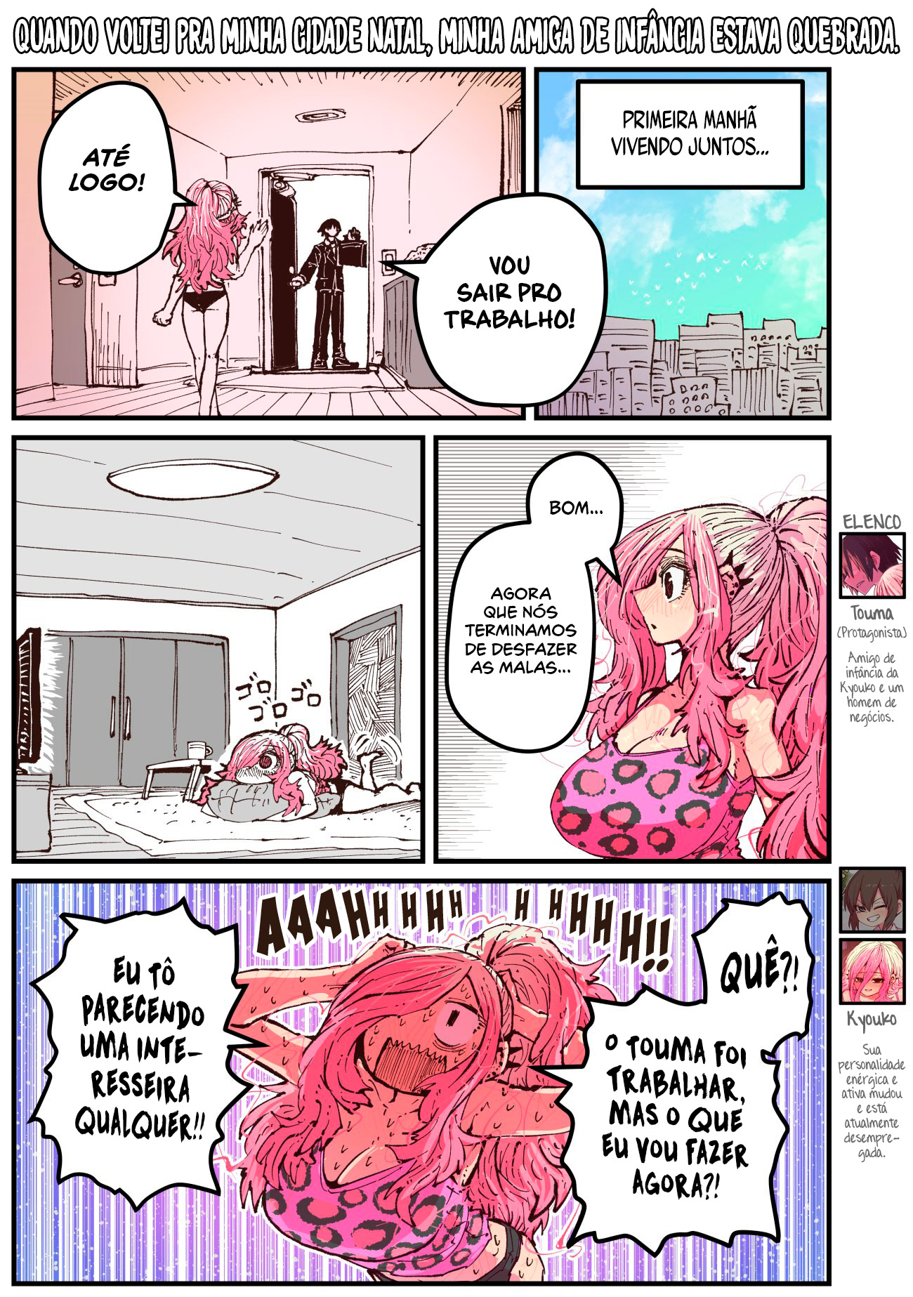 Jimoto ni Kaettekitara Osananajimi ga Kowareteta Capítulo 1