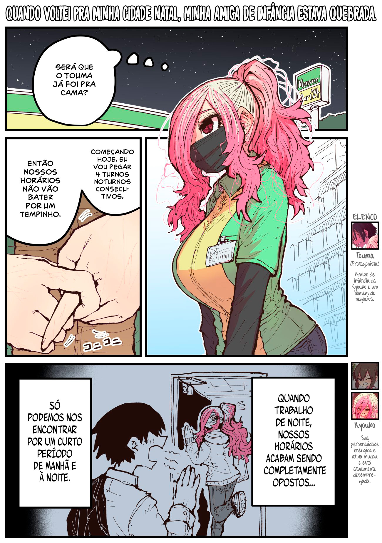 Jimoto ni Kaettekitara Osananajimi ga Kowareteta Capítulo 1