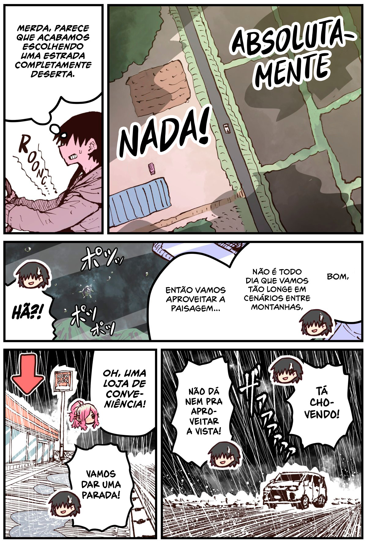 Jimoto ni Kaettekitara Osananajimi ga Kowareteta Capítulo 1