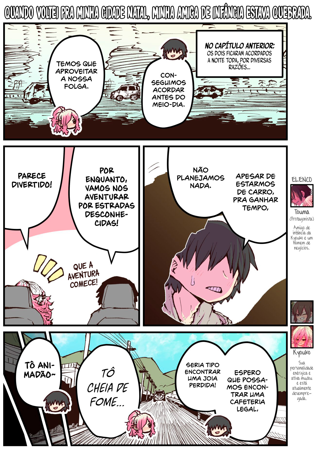 Jimoto ni Kaettekitara Osananajimi ga Kowareteta Capítulo 1