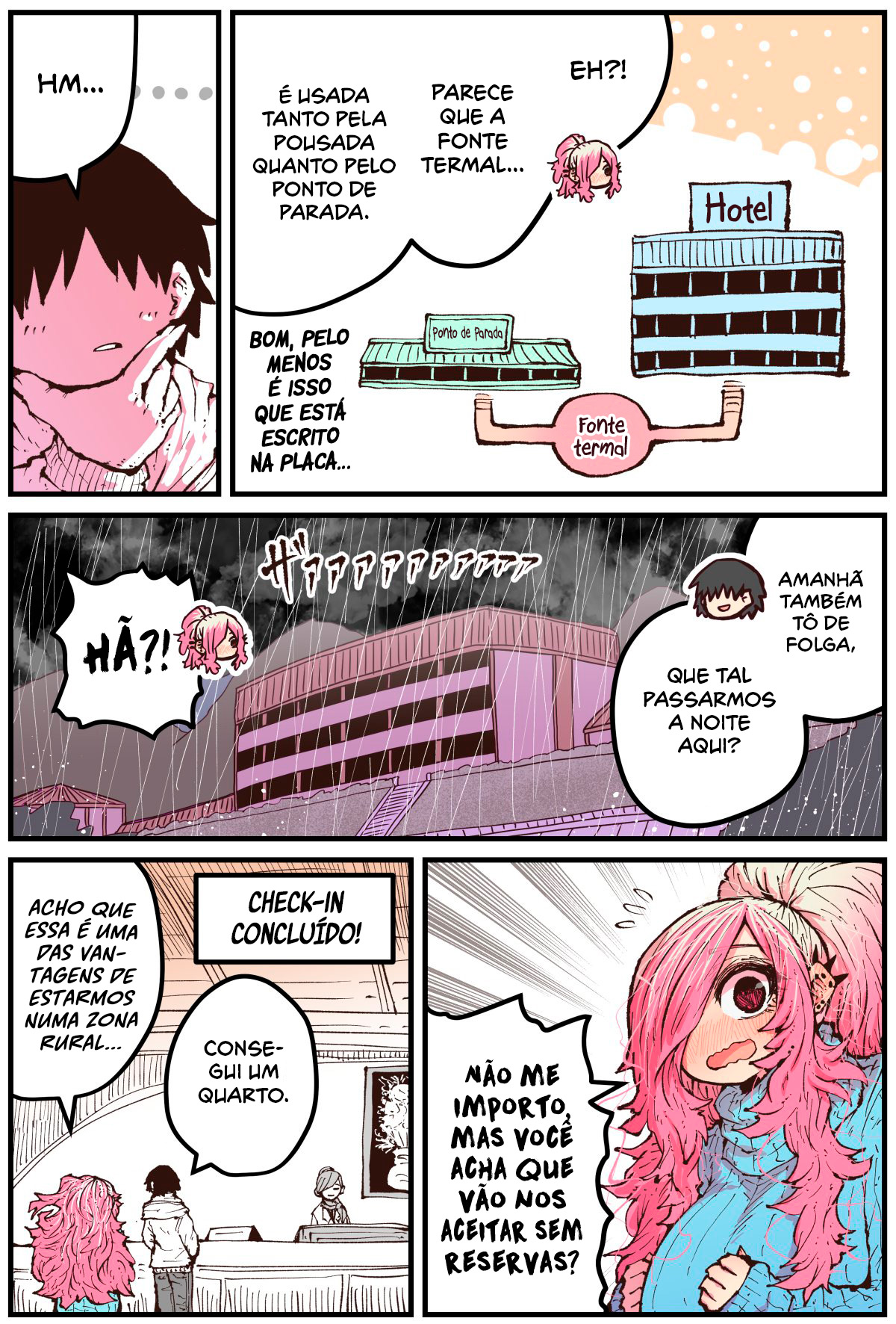 Jimoto ni Kaettekitara Osananajimi ga Kowareteta Capítulo 1