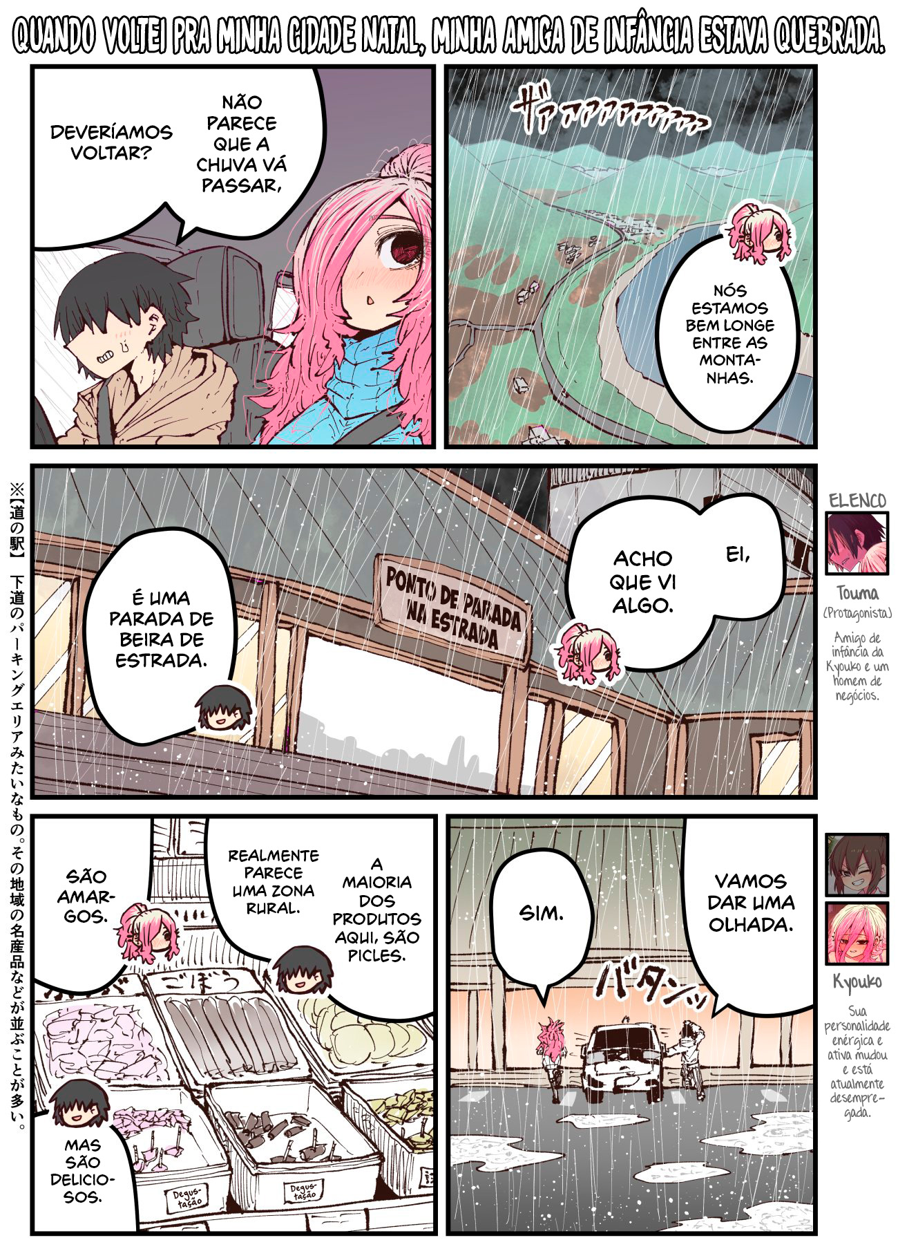 Jimoto ni Kaettekitara Osananajimi ga Kowareteta Capítulo 1
