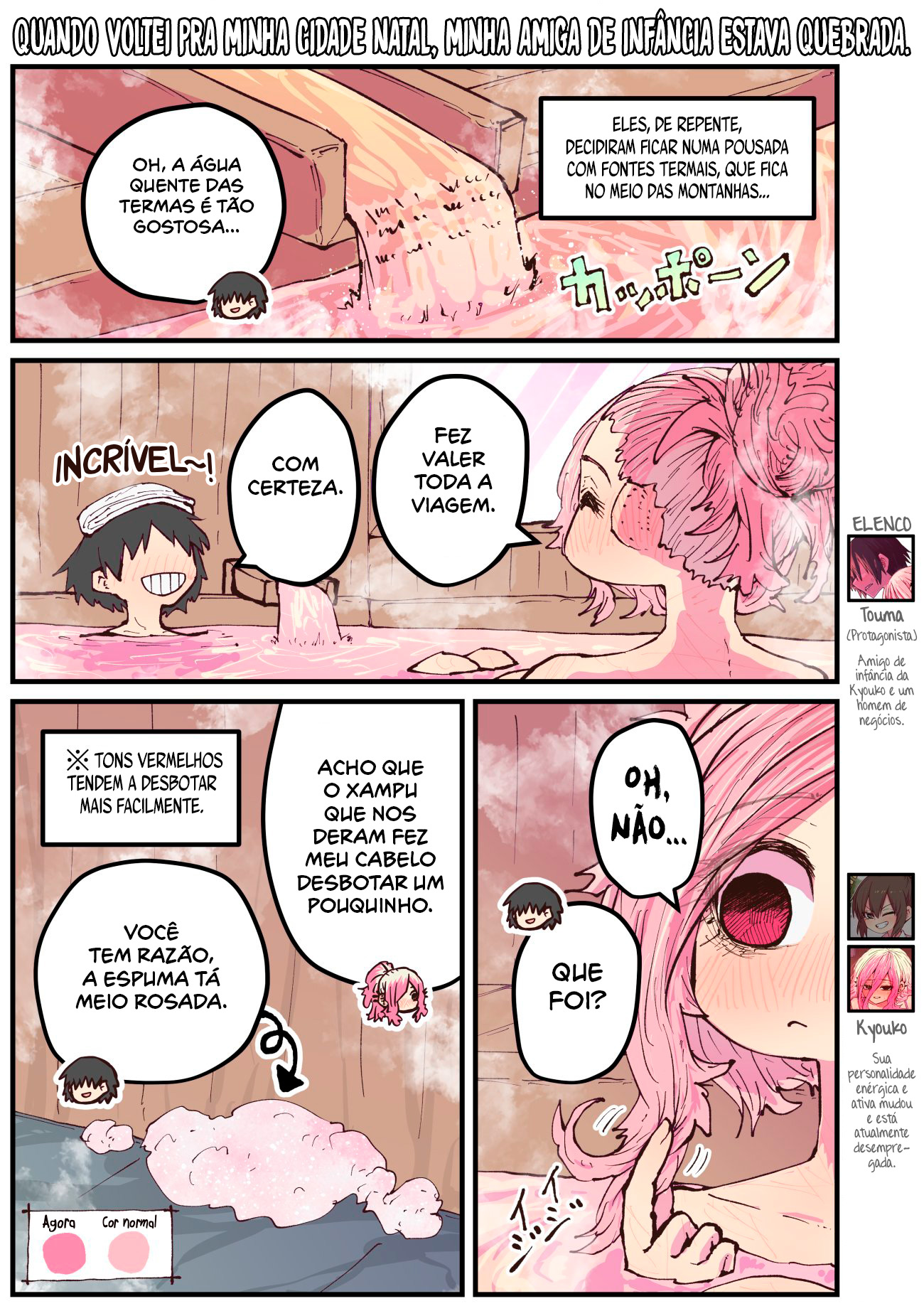 Jimoto ni Kaettekitara Osananajimi ga Kowareteta Capítulo 1
