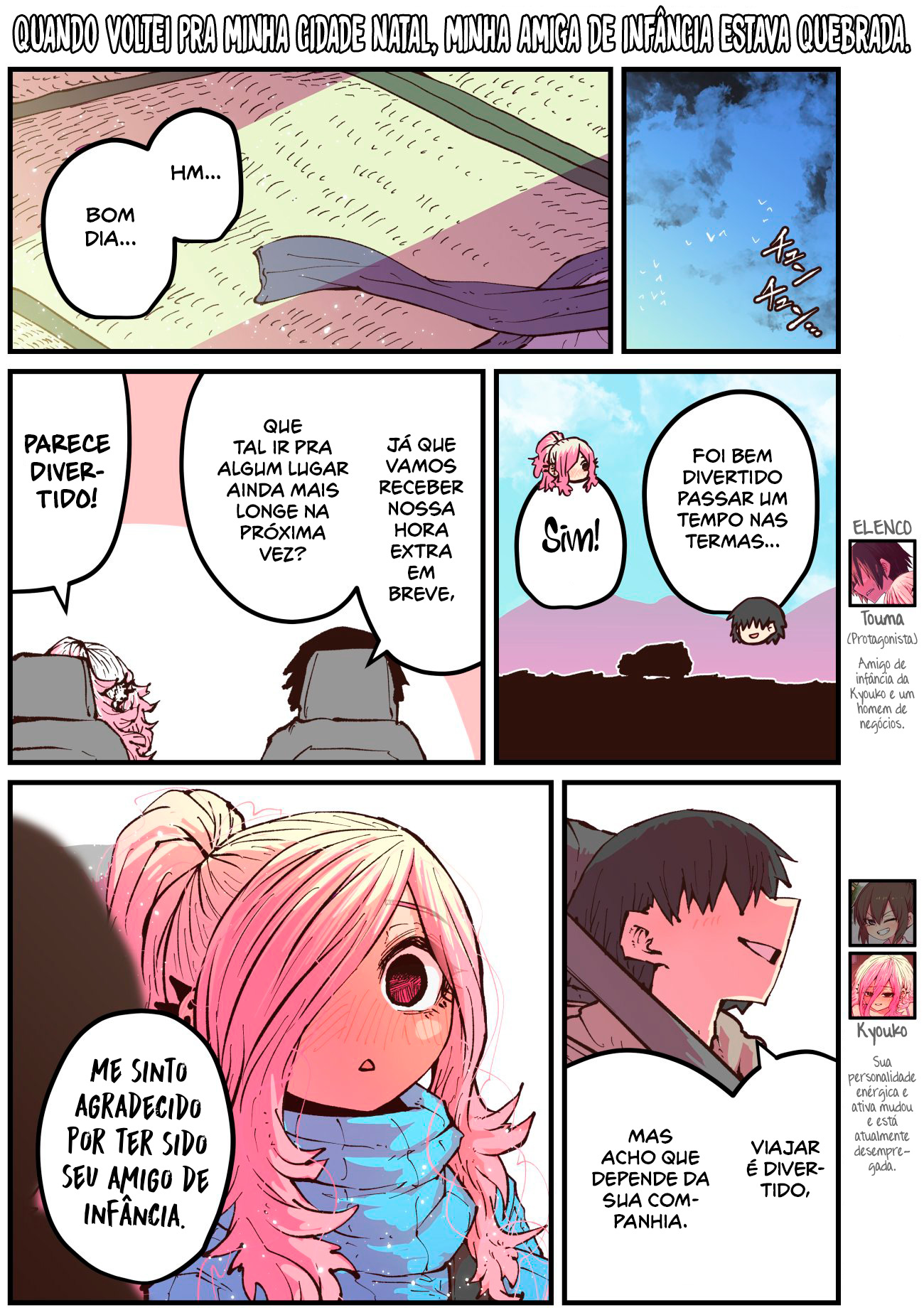 Jimoto ni Kaettekitara Osananajimi ga Kowareteta Capítulo 1