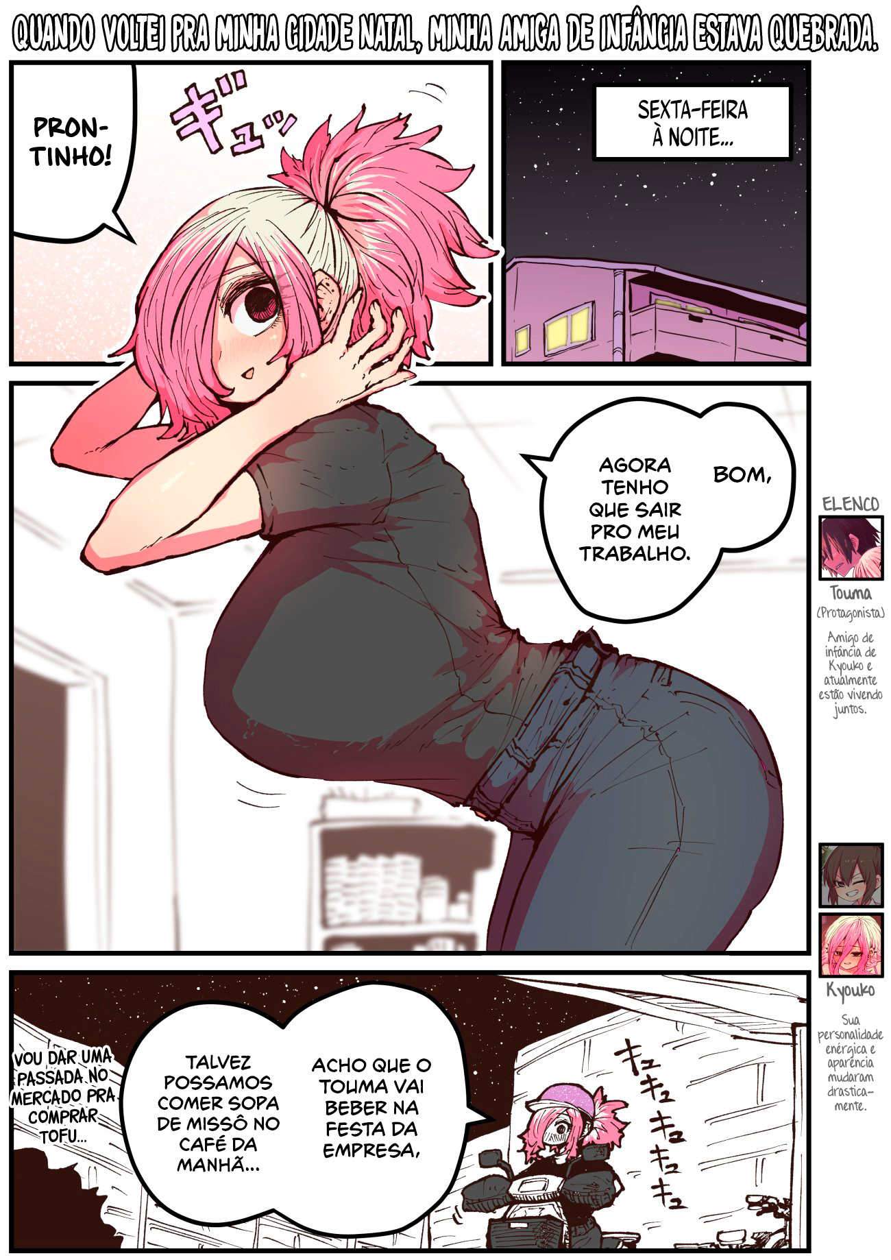 Jimoto ni Kaettekitara Osananajimi ga Kowareteta Capítulo 1