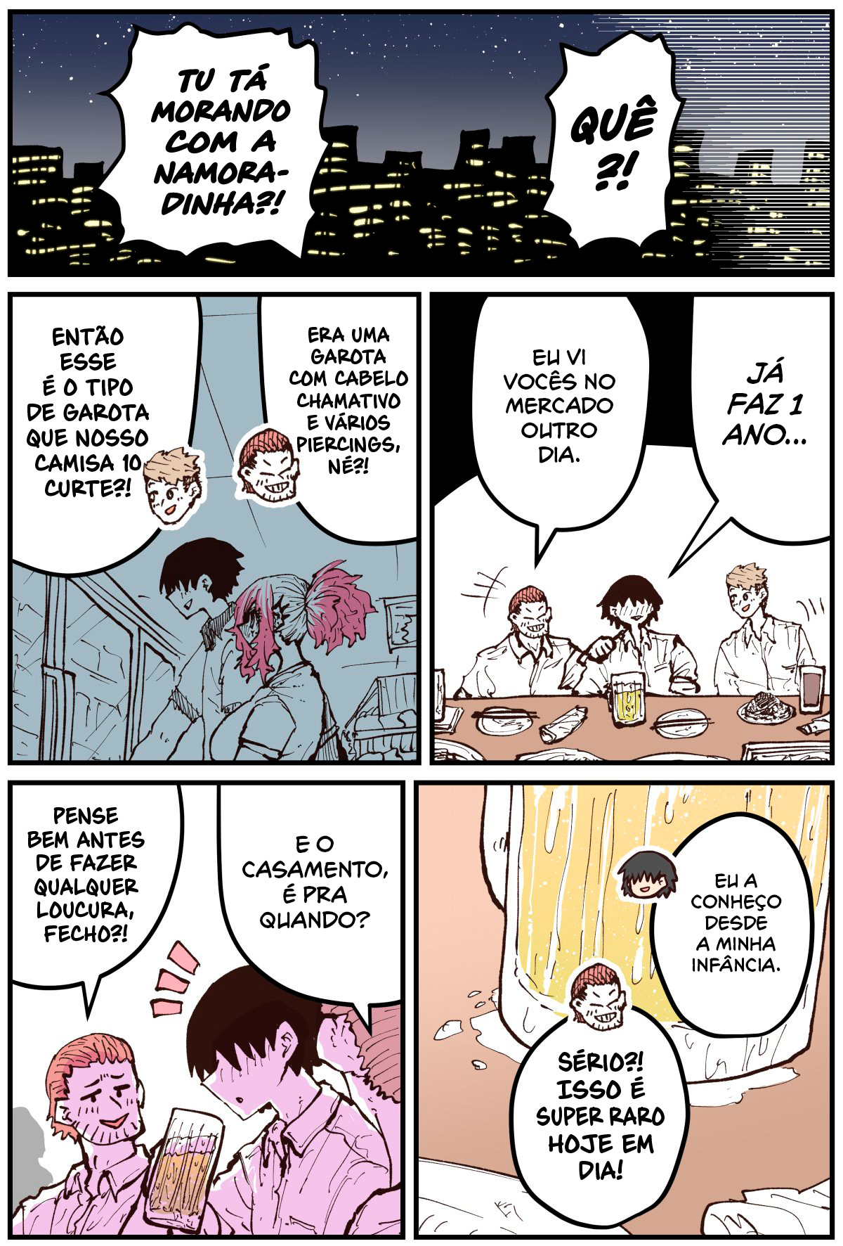 Jimoto ni Kaettekitara Osananajimi ga Kowareteta Capítulo 1