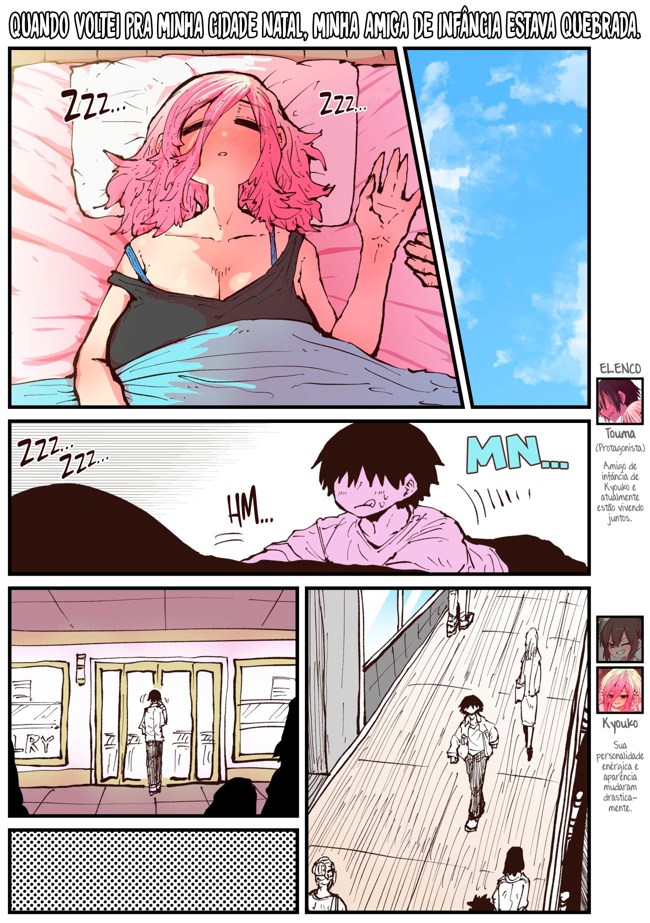 Jimoto ni Kaettekitara Osananajimi ga Kowareteta Capítulo 1