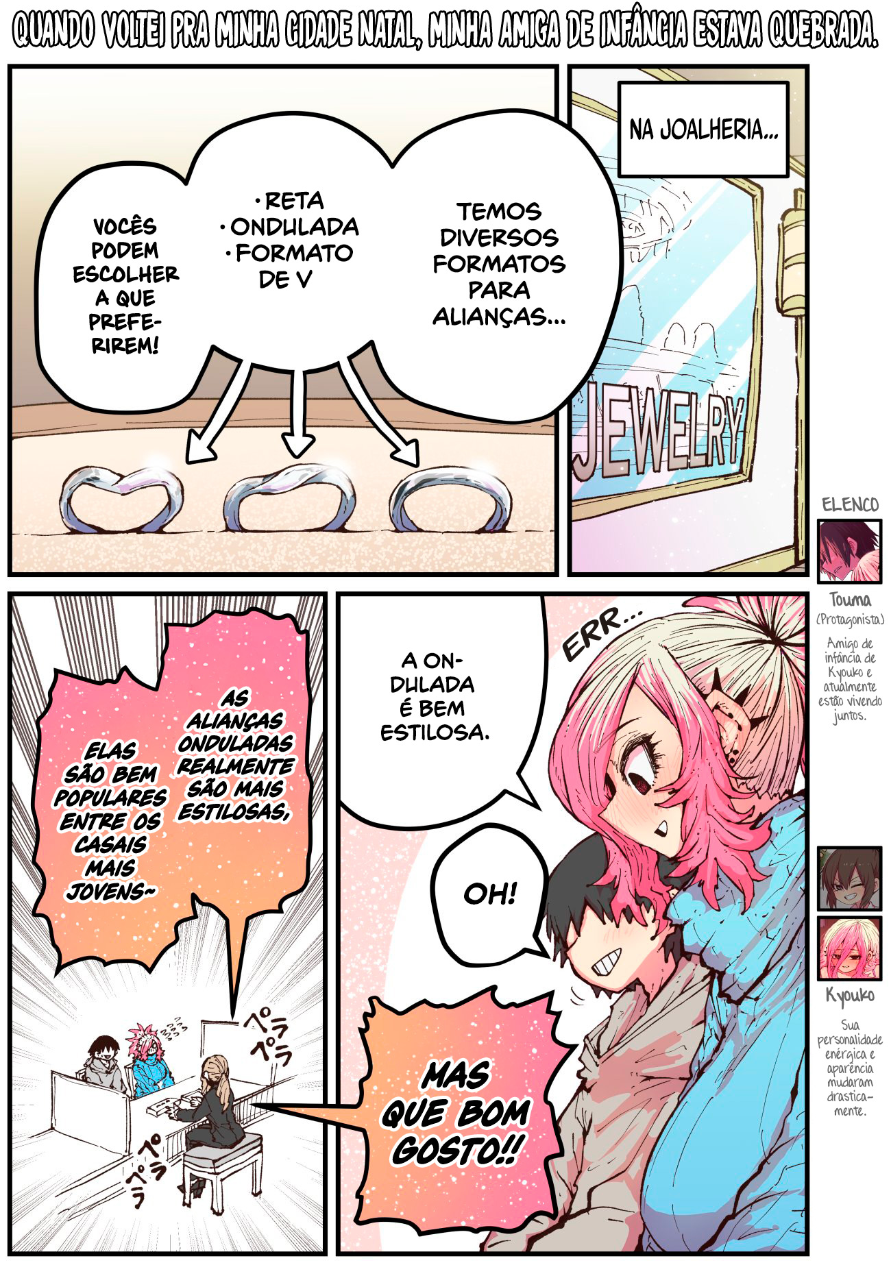 Jimoto ni Kaettekitara Osananajimi ga Kowareteta Capítulo 1