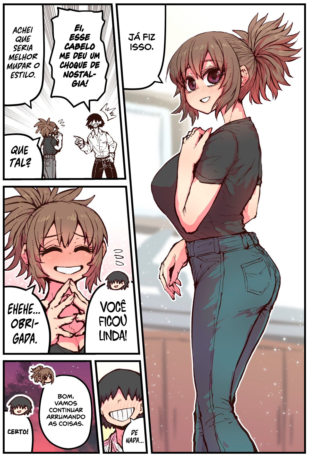 Jimoto ni Kaettekitara Osananajimi ga Kowareteta Capítulo 1