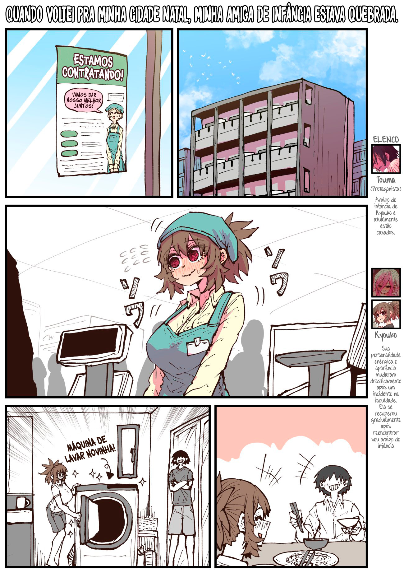 Jimoto ni Kaettekitara Osananajimi ga Kowareteta Capítulo 1