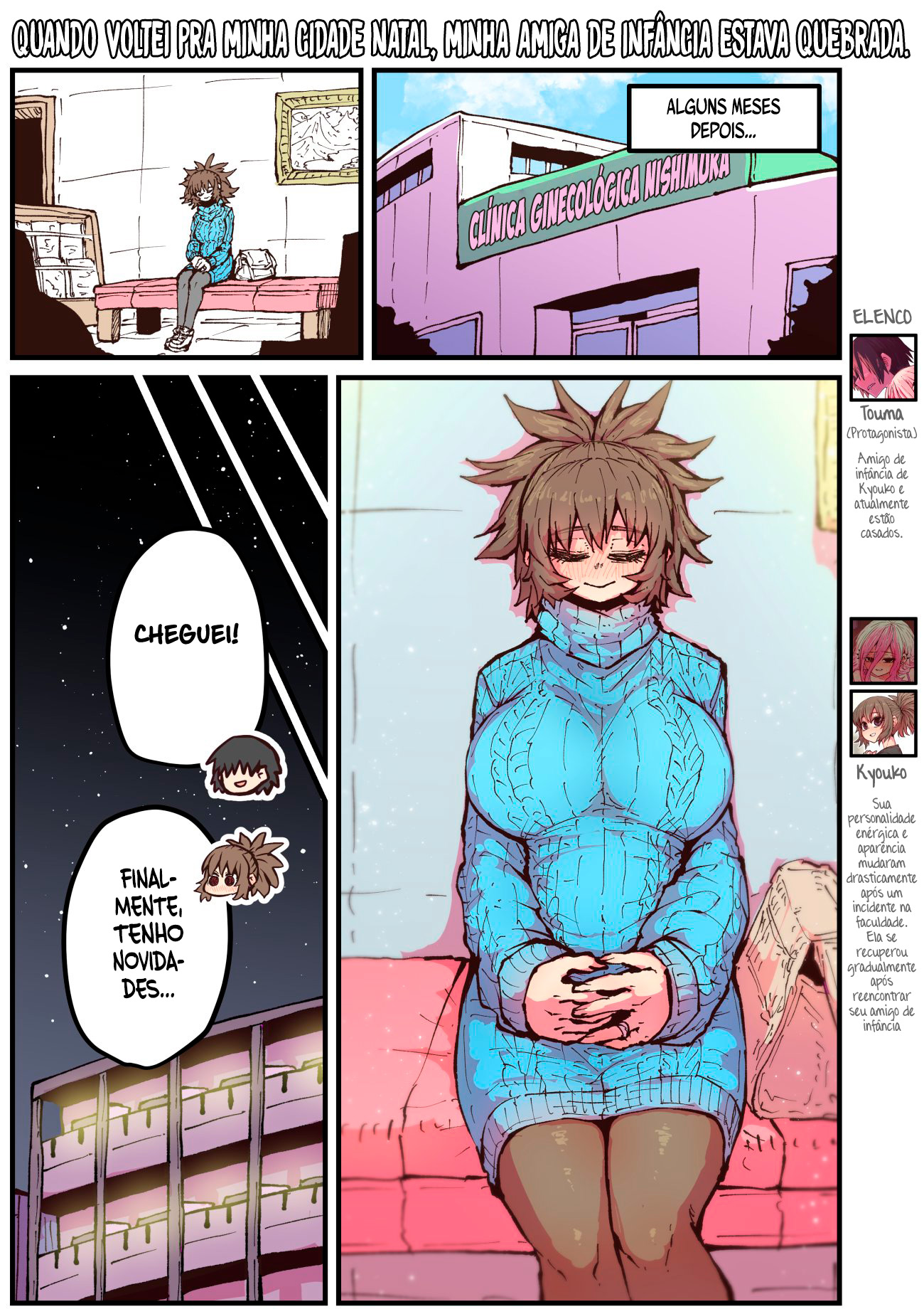 Jimoto ni Kaettekitara Osananajimi ga Kowareteta Capítulo 1