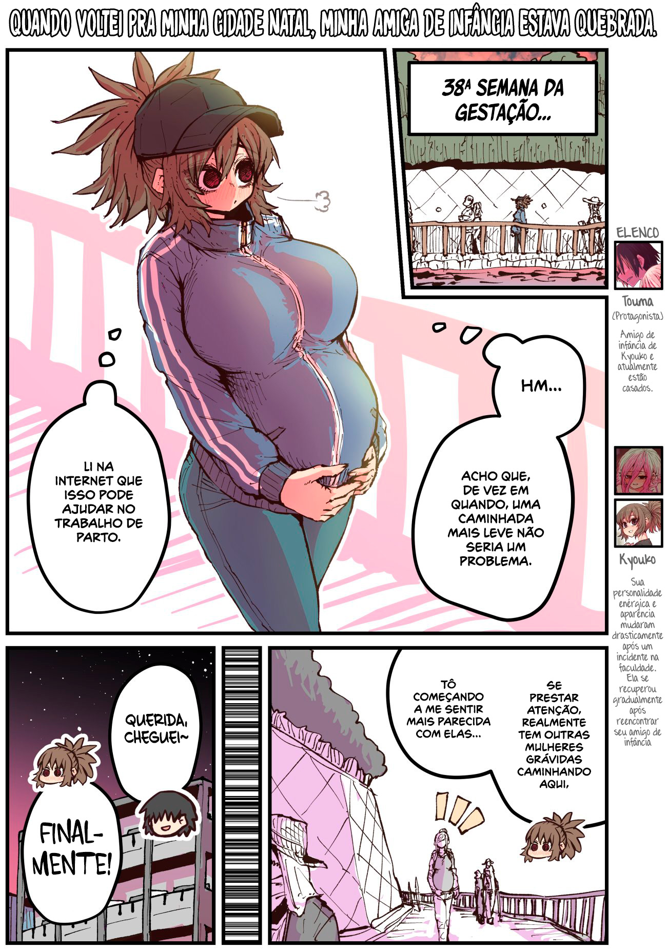 Jimoto ni Kaettekitara Osananajimi ga Kowareteta Capítulo 1