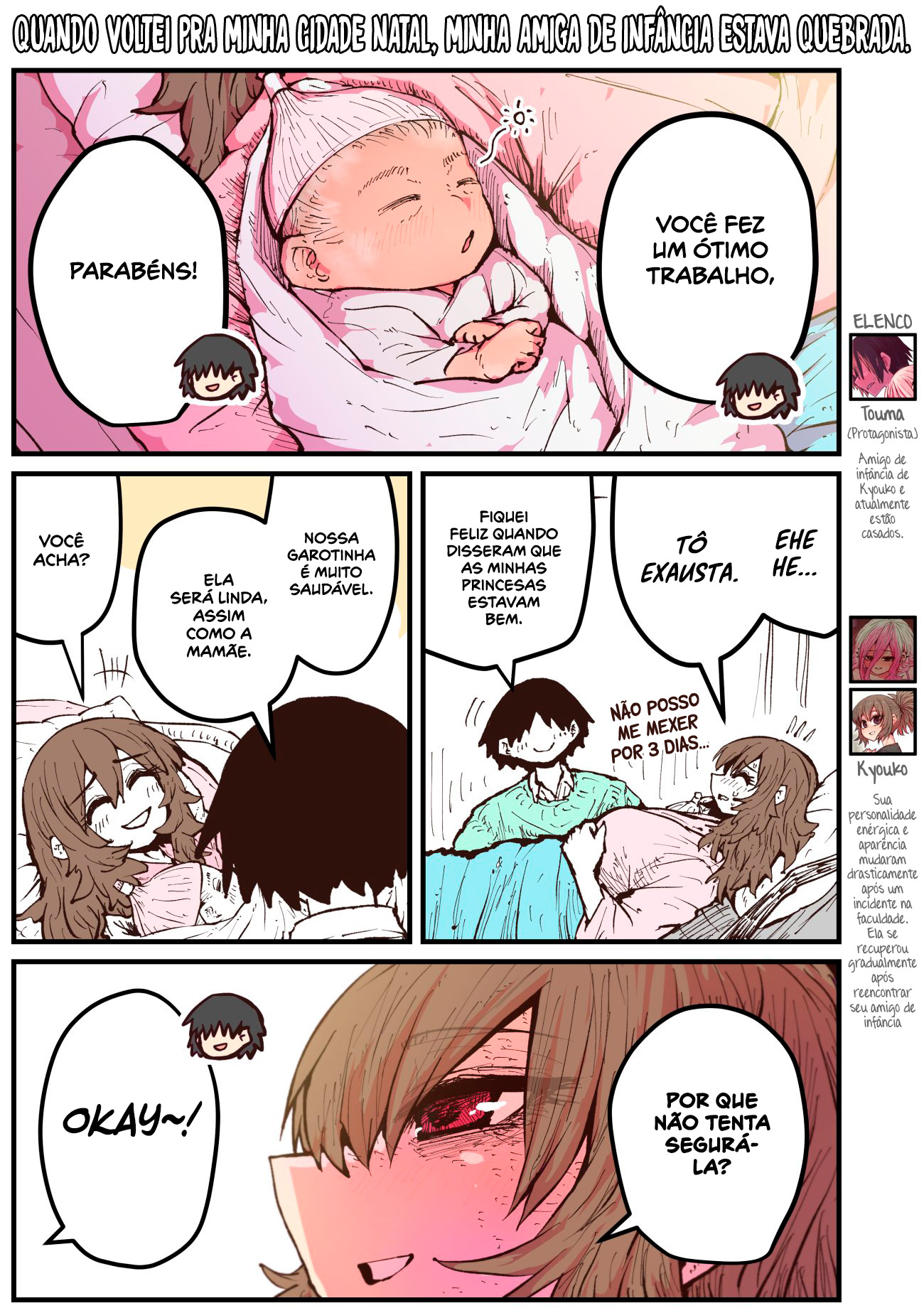 Jimoto ni Kaettekitara Osananajimi ga Kowareteta Capítulo 1