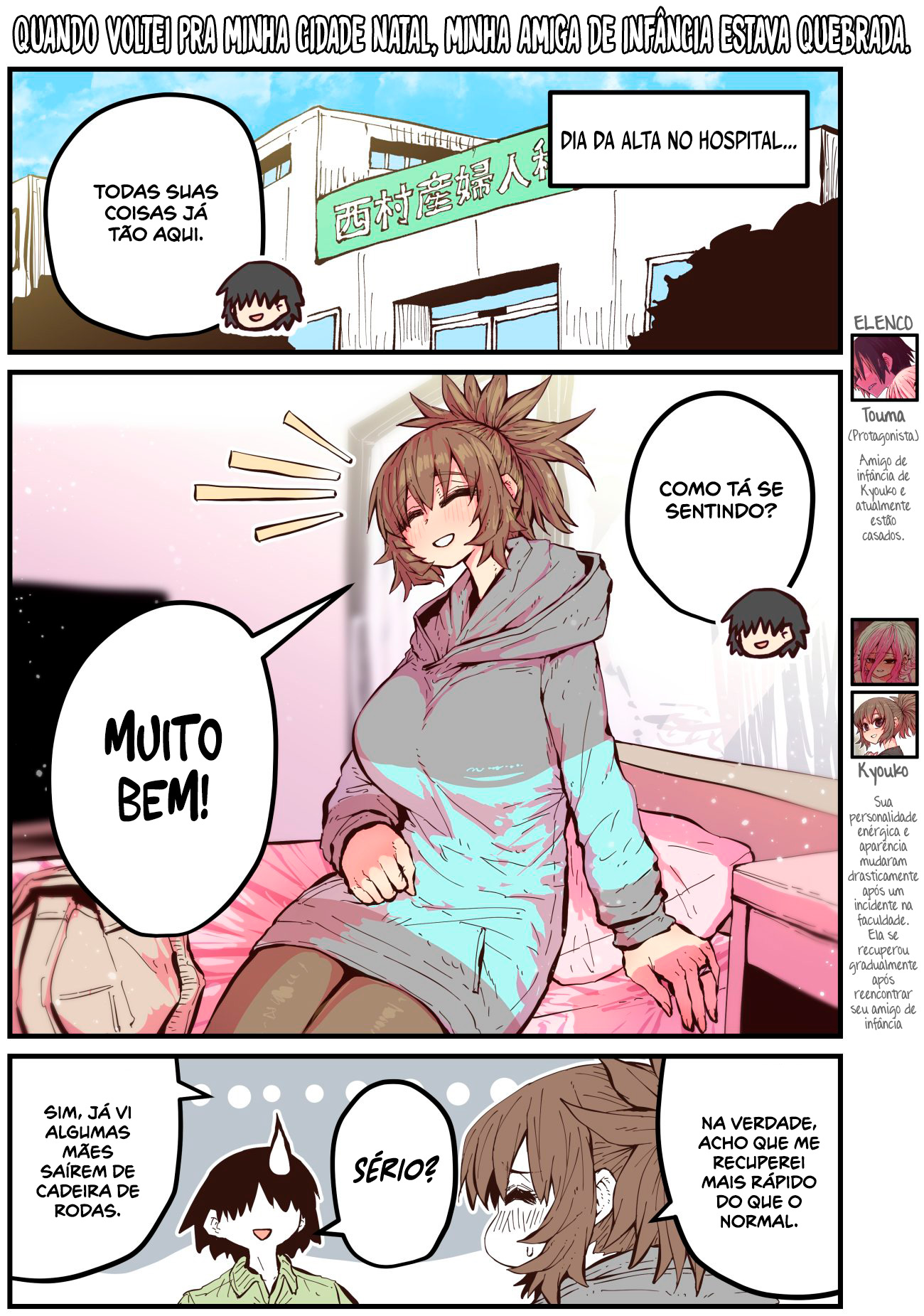 Jimoto ni Kaettekitara Osananajimi ga Kowareteta Capítulo 1