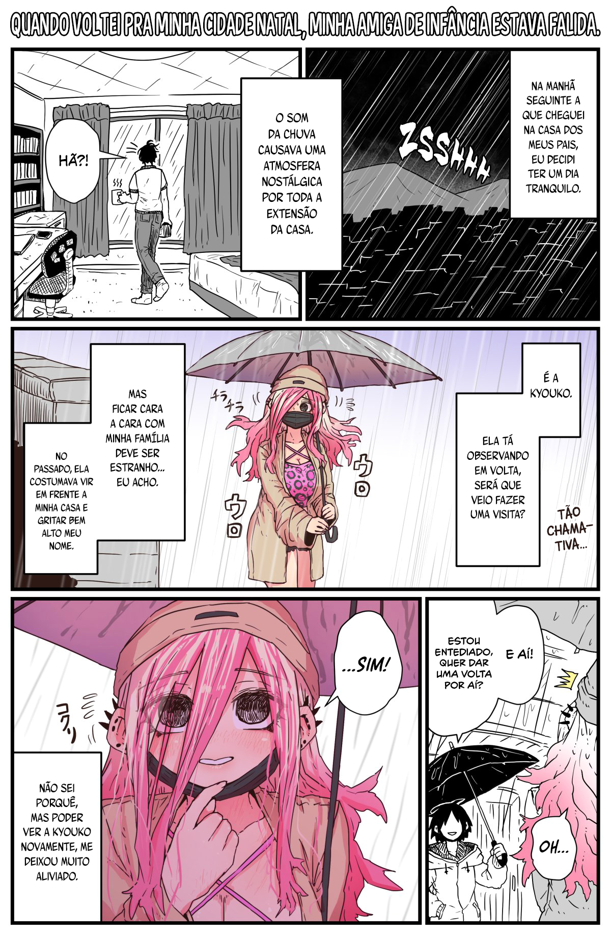 Jimoto ni Kaettekitara Osananajimi ga Kowareteta Capítulo 1