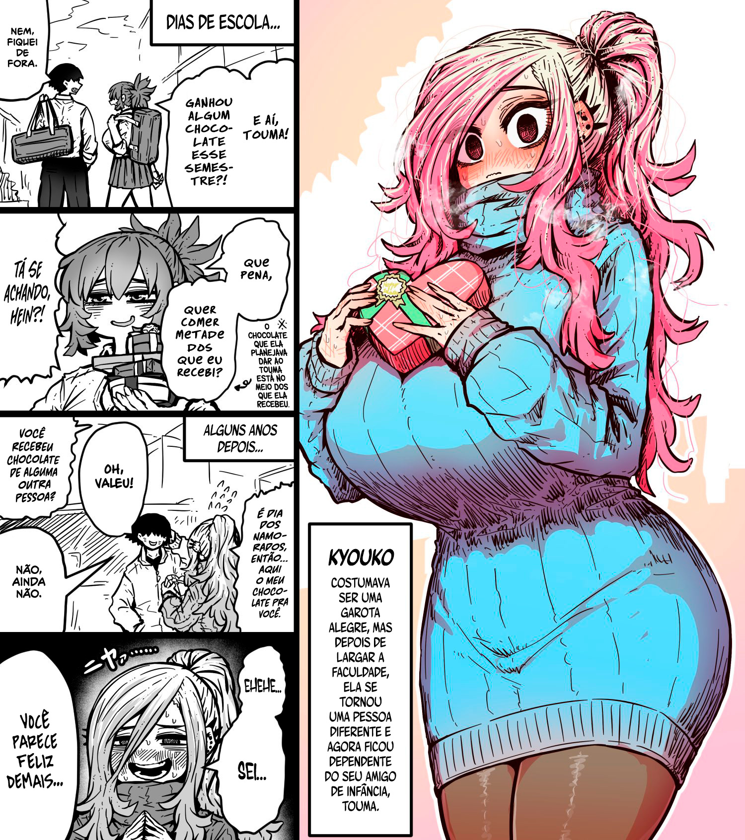 Jimoto ni Kaettekitara Osananajimi ga Kowareteta Capítulo 1