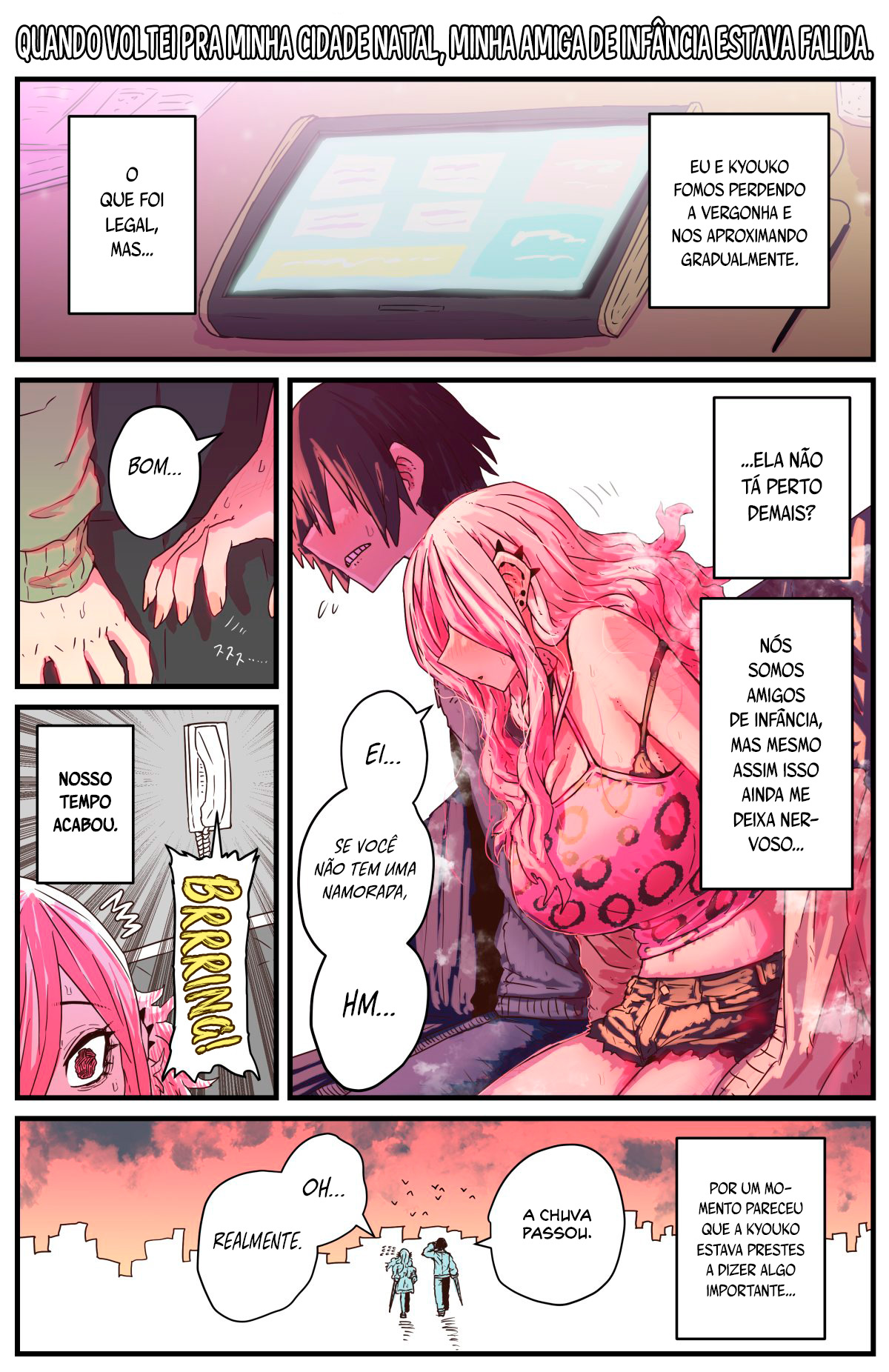 Jimoto ni Kaettekitara Osananajimi ga Kowareteta Capítulo 1