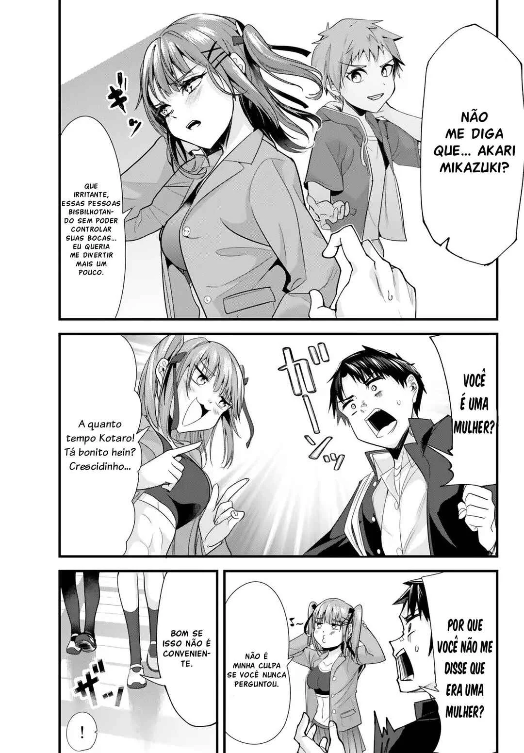 Jimoto no Ijimekko-tachi ni Shikaeshi Shiyou to Shitara, Betsu no Tatakai ga Hajimatta. Capítulo 1 – A batalha sem amizade começou.