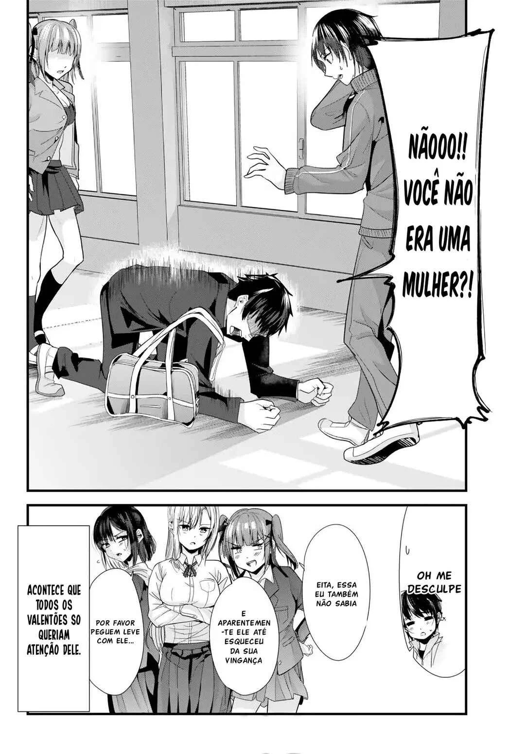 Jimoto no Ijimekko-tachi ni Shikaeshi Shiyou to Shitara, Betsu no Tatakai ga Hajimatta. Capítulo 1 – A batalha sem amizade começou.