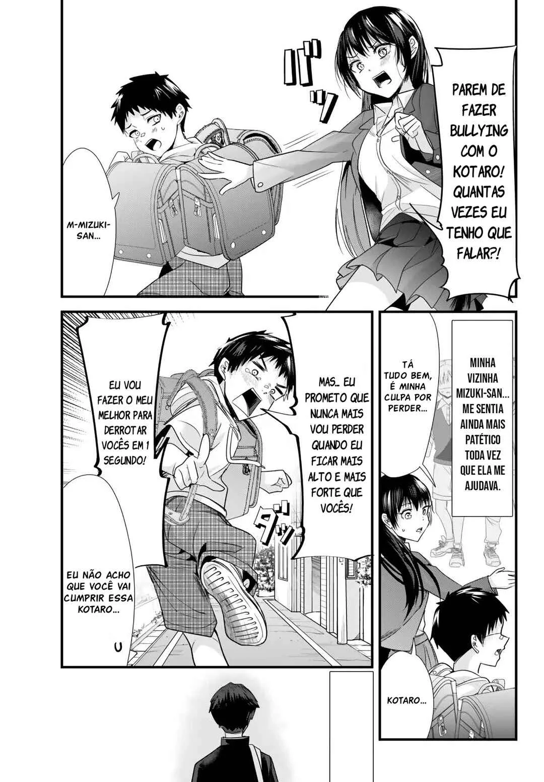 Jimoto no Ijimekko-tachi ni Shikaeshi Shiyou to Shitara, Betsu no Tatakai ga Hajimatta. Capítulo 1 – A batalha sem amizade começou.